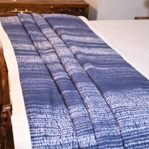 Blue Shibori Duvet Cover